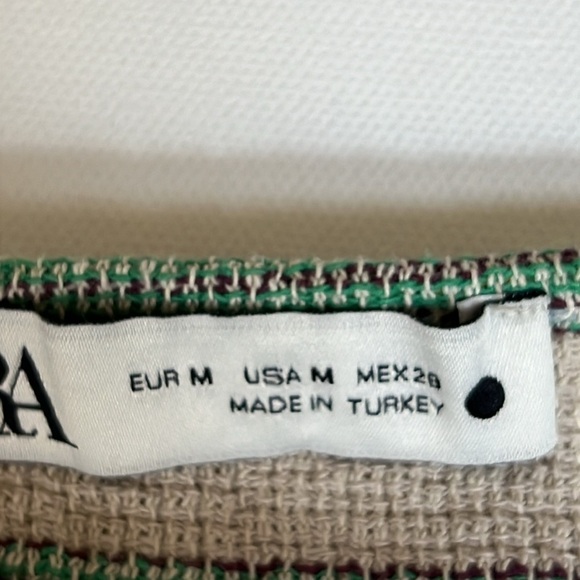 NWOT Zara Women's The Beth Rustic Crop Top - Picture 7 of 10